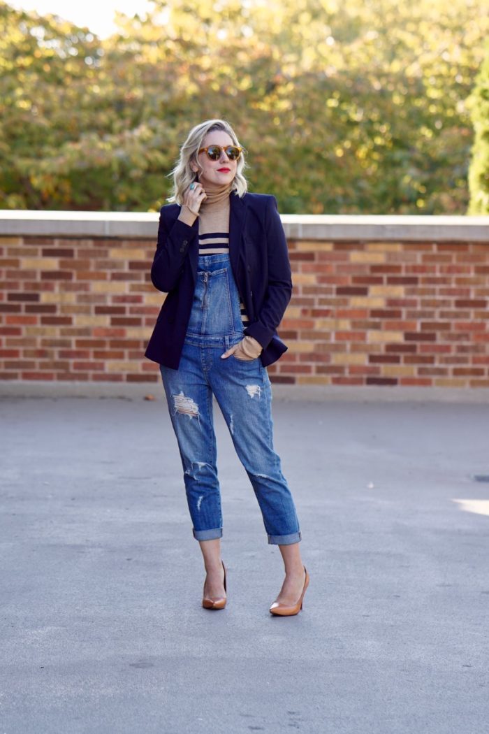 How To Dress Up Denim Overalls My Style Pill