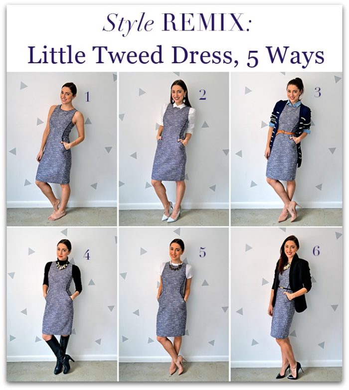 Style Remix - tweed dress