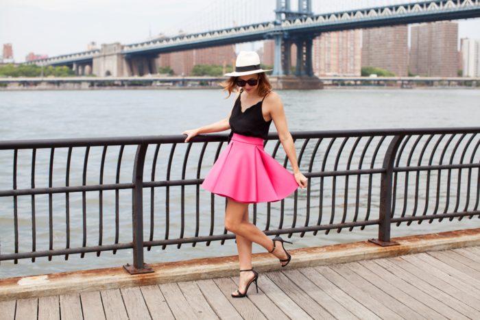 Christine-Cameron-My-Style-Pill-Pink-Aqua-Skirt-Brooklyn-Bridge-2