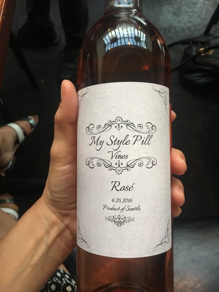 Christine Cameron of My Style Pill over the weekend customized bottle of rose-10