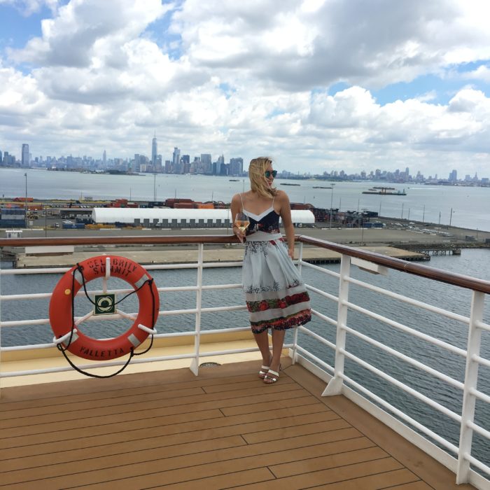 Christine Cameron of My Style Pill over the weekend on Celebrity Summit Cruise-5